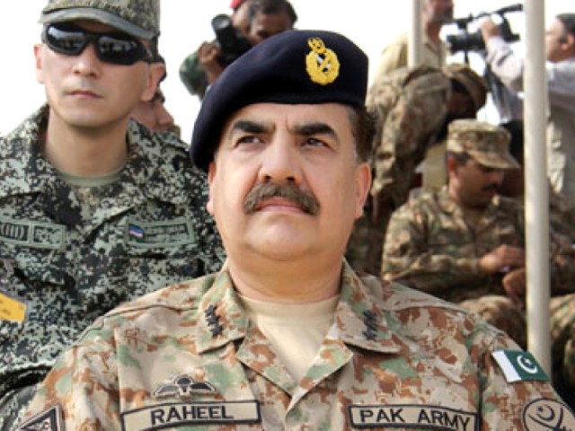 General Raheel Sharif, Chief of Army Staff, Pakistan,