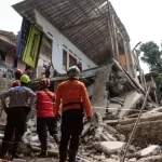 Three die as building collapses in Indonesia