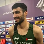 Palestine’s sole athlete takes centre stage at World Athletics Championships