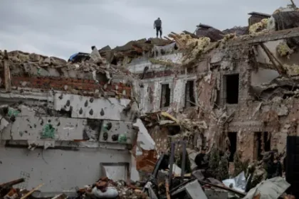 Russia pounds Kyiv, other regions in mass drone and missile attack