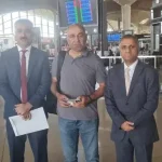 Ex-senator Mushtaq departs for Pakistan