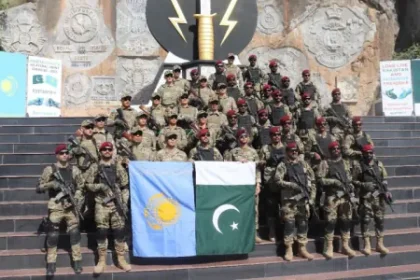 Pakistan, Kazakhstan engage in joint counterterrorism training to strengthen military ties: ISPR