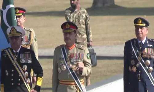 Field Marshal Munir presented guard of honour at GHQ following appointment as country’s first CDF