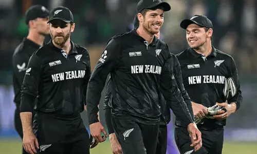 Santner returns from injury to lead New Zealand in T20 World Cup warm-up