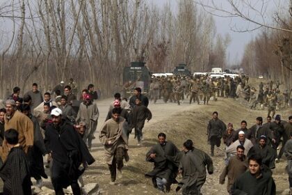 Massive Protest, Militant Killed, Kashmir, Indian Army